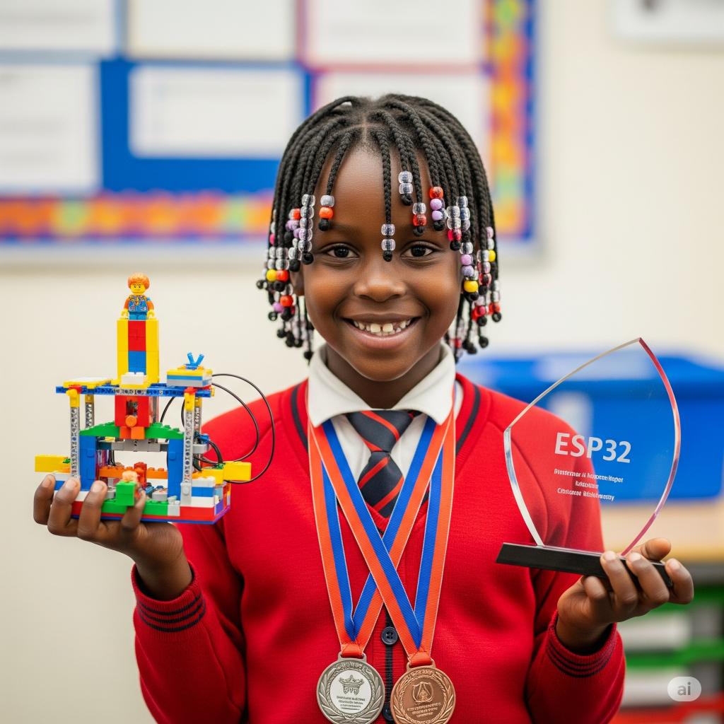 SafariSTEM learners at a coding and robotics session, photo 2 of 8