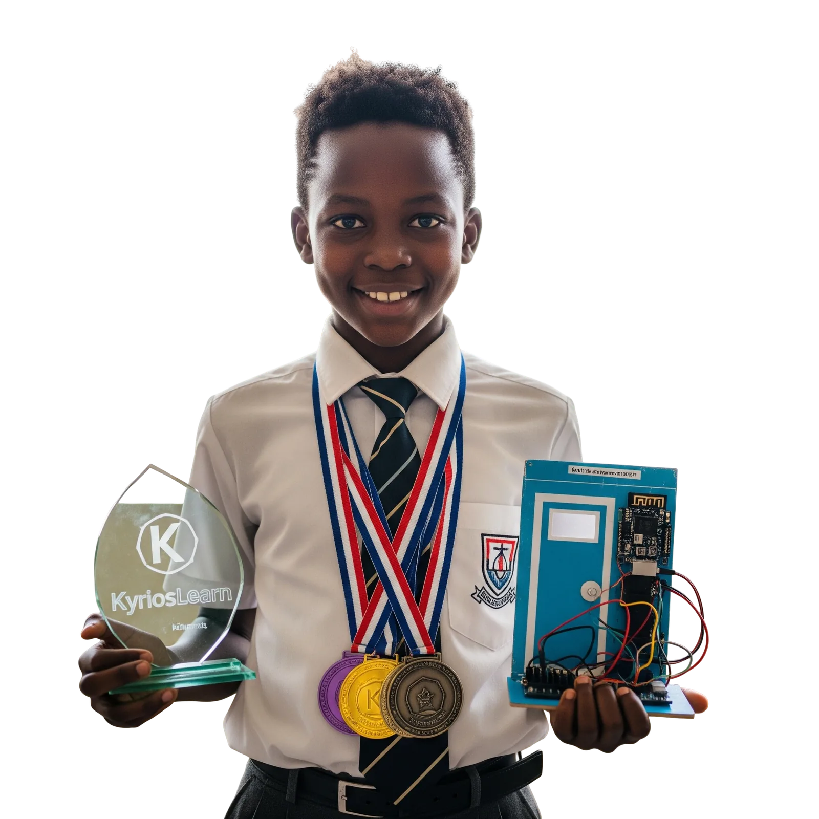 SafariSTEM learners at a coding and robotics session, photo 7 of 8